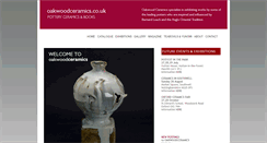 Desktop Screenshot of oakwoodceramics.co.uk
